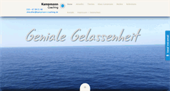 Desktop Screenshot of kampmann-coaching.de